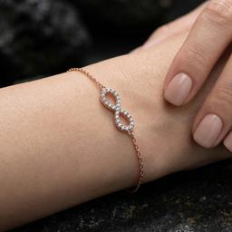 Eternity Infinity Diamond Bracelet
