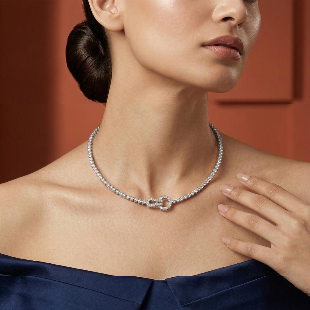 Interlocking Clasp Tennis