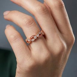 Scrolled Radiance Ring
