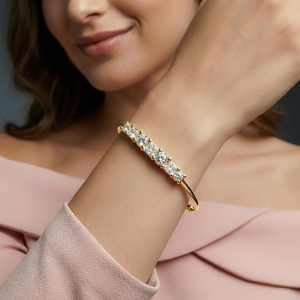 Swara Mixed Diamond Bracelet